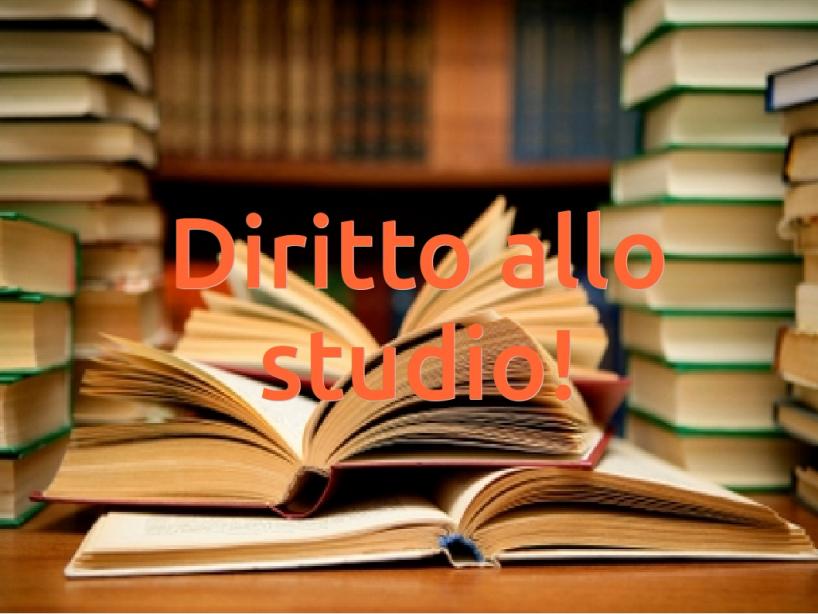 Diritto allo Studio – Riapertura termini presentazione domanda, periodo Settembre/Dicembre 2020